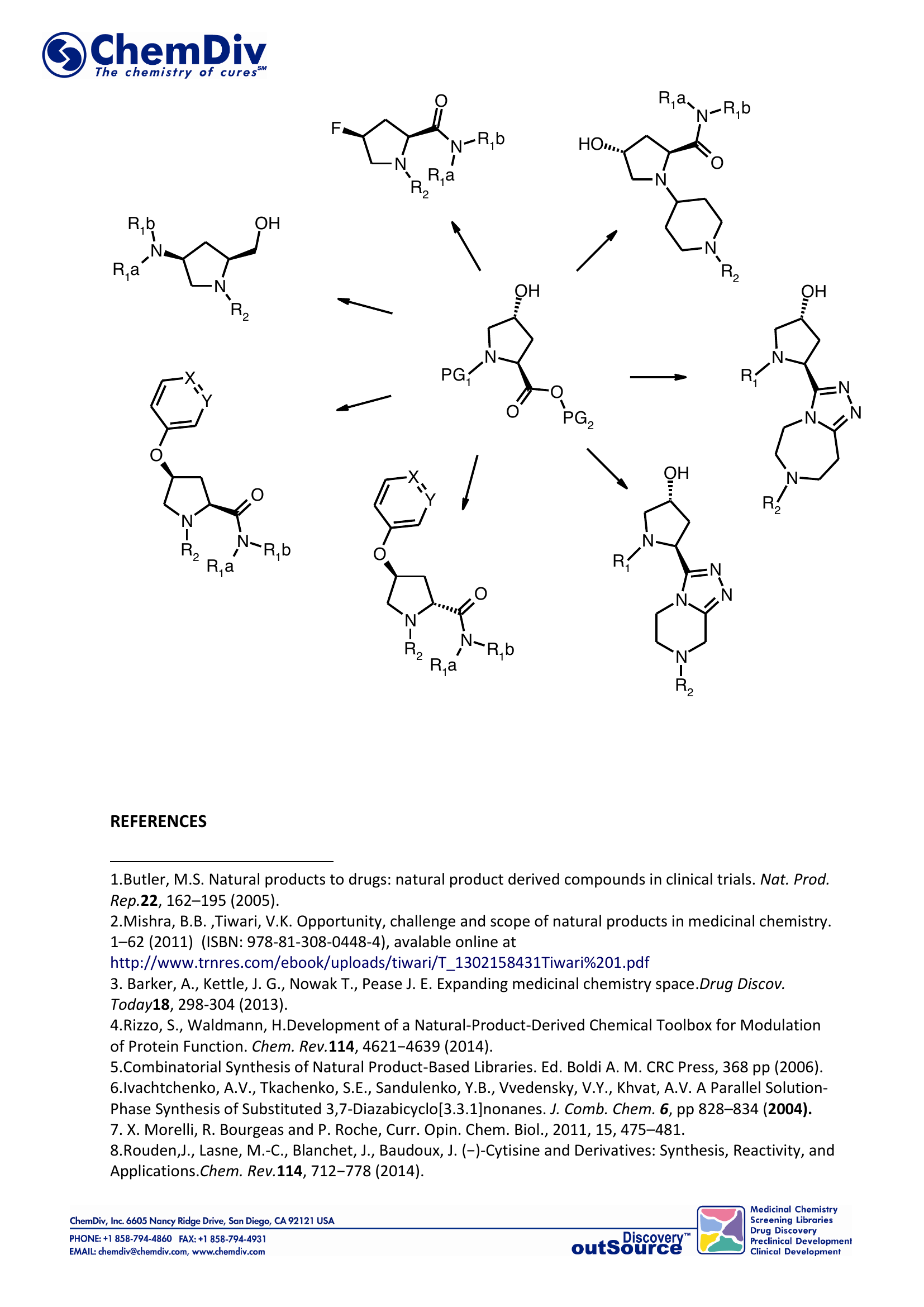  Natural Product Based Library