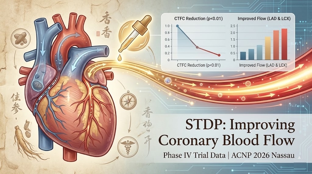 STDP Improves Coronary Blood Flow in Angina Patients: Phase IV Trial Results