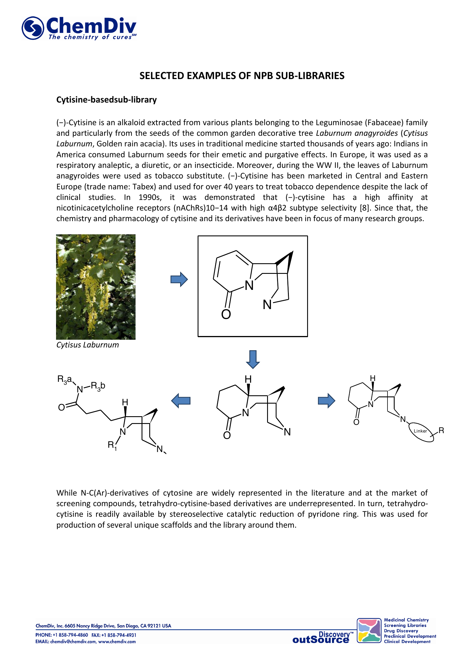  Natural Product Based Library
