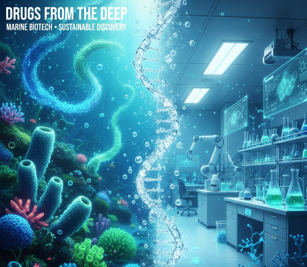 Drugs from the Deep: The Future of Marine-Derived Pharmaceuticals