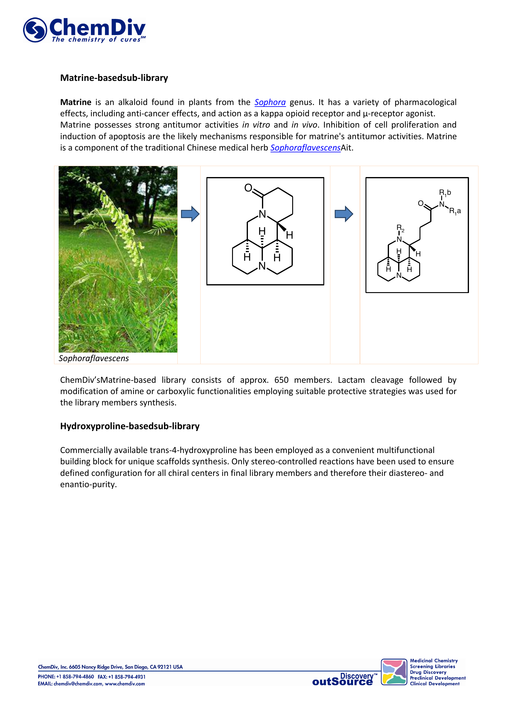  Natural Product Based Library