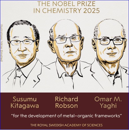 Three scientists win Nobel Prize