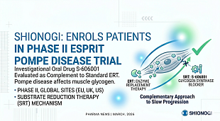 Shionogi Enrols First Patients in Esprit Trial for Pompe Disease Therapy