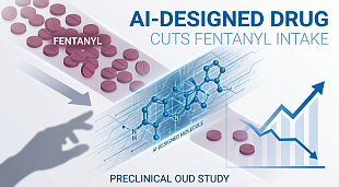 AI-Designed Drug Cuts Fentanyl Intake in New Preclinical OUD Study