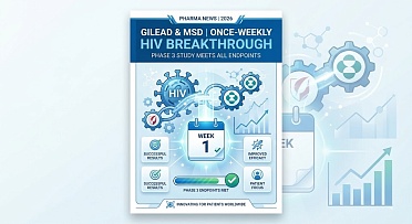 Gilead & MSD's Once-Weekly HIV Treatment Meets Phase 3 Endpoints