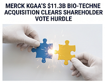 Merck KGaA's $11.3B Bio-Techne Acquisition Clears Shareholder Vote Hurdle