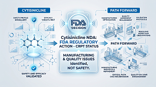 FDA Rejects Cytisinicline NDA Due to Manufacturing Issues, Not Safety