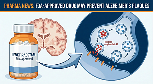 FDA-Approved Seizure Drug Levetiracetam May Prevent Alzheimer's Plaques