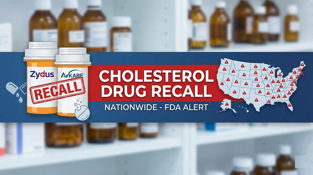 Thousands of Cholesterol Drug Bottles Recalled Nationwide Over Defects