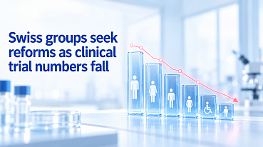 Swiss groups seek reforms as clinical trial numbers fall