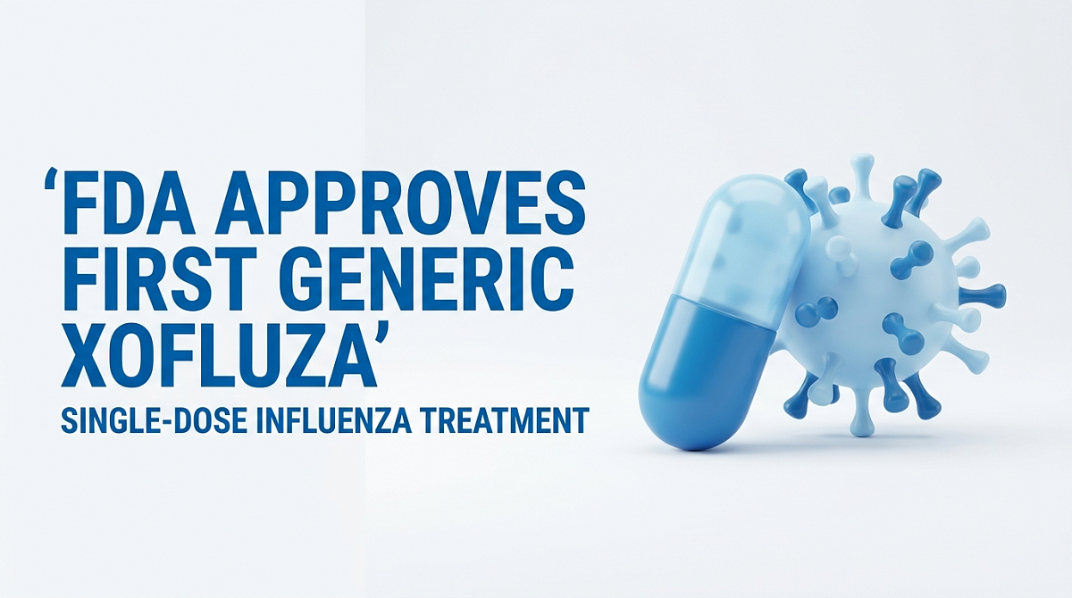 FDA Approves First Generic Xofluza for Single-Dose Influenza Treatment