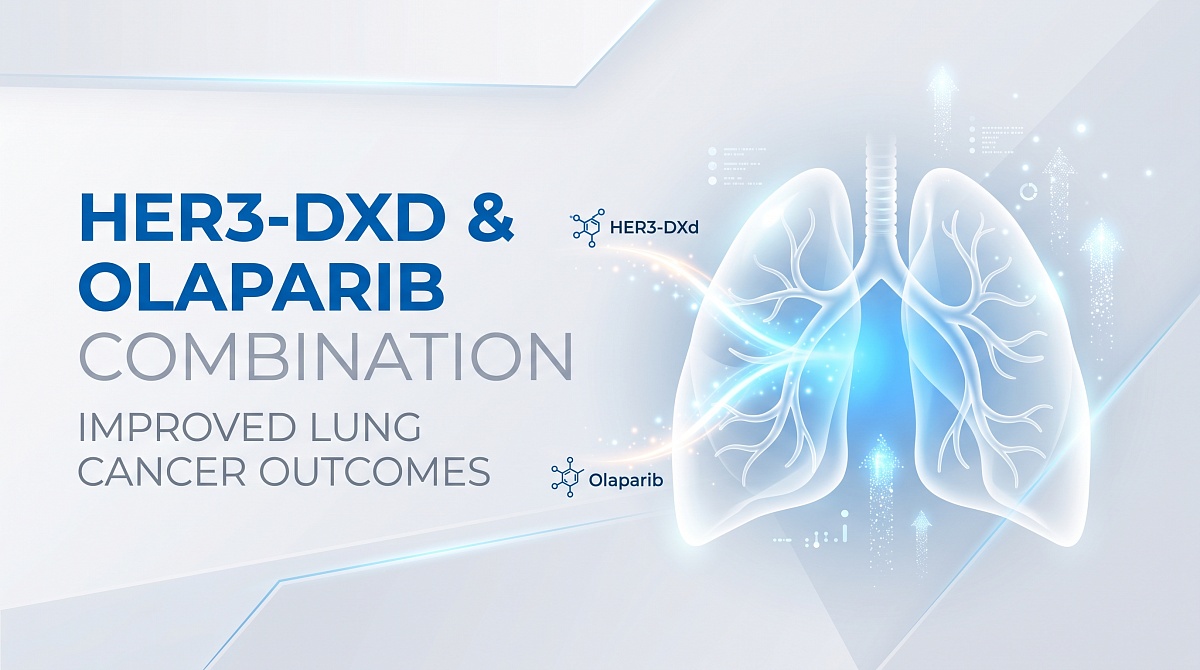 HER3-DXd and Olaparib Combination Improves Lung Cancer Outcomes