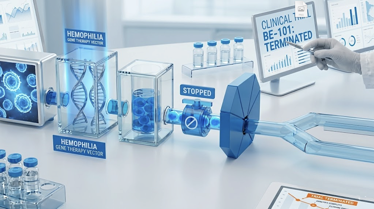 Hemophilia B Cell Therapy: Be Bio Shuts Down Lead BE-101 Trial