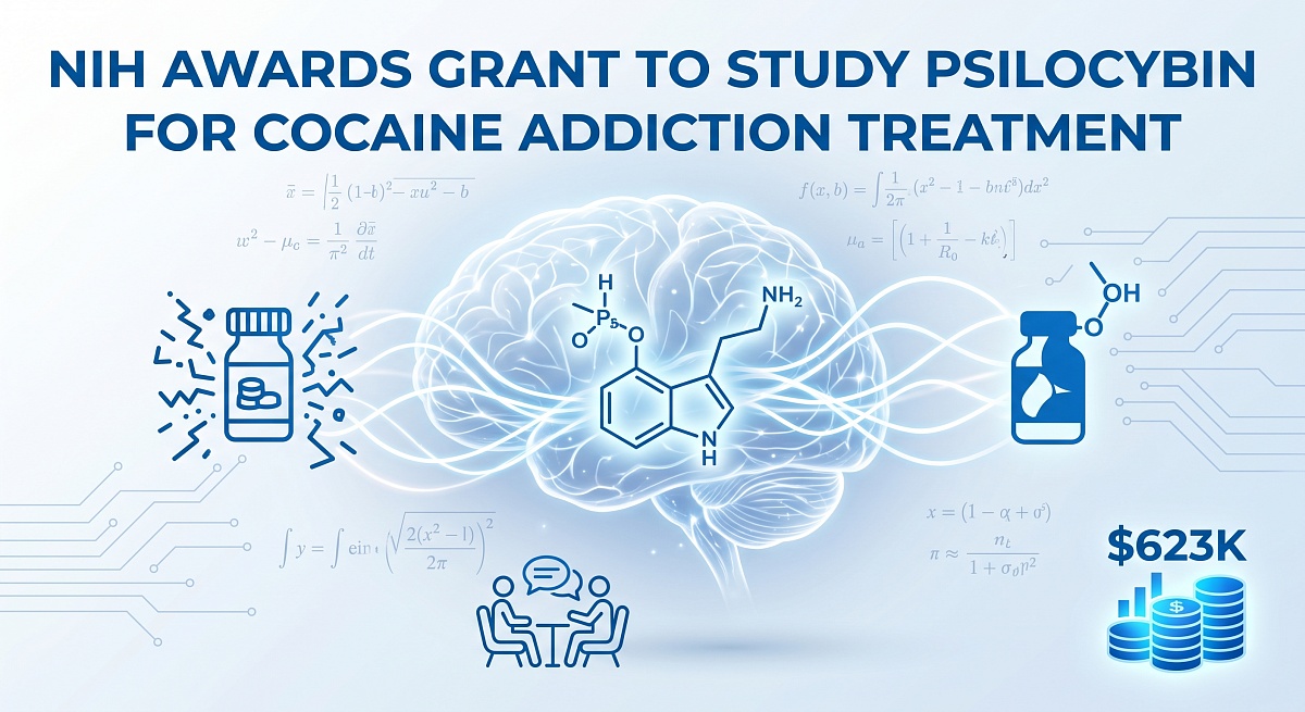 NIH Grants Carilion Clinic Award to Study Psilocybin for Cocaine