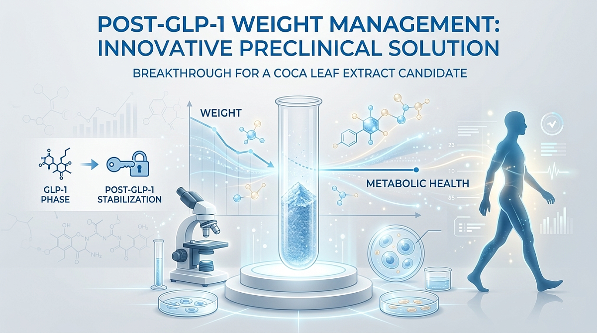 Post GLP-1 Weight Management: Preclinical Success for Coca Leaf Extract