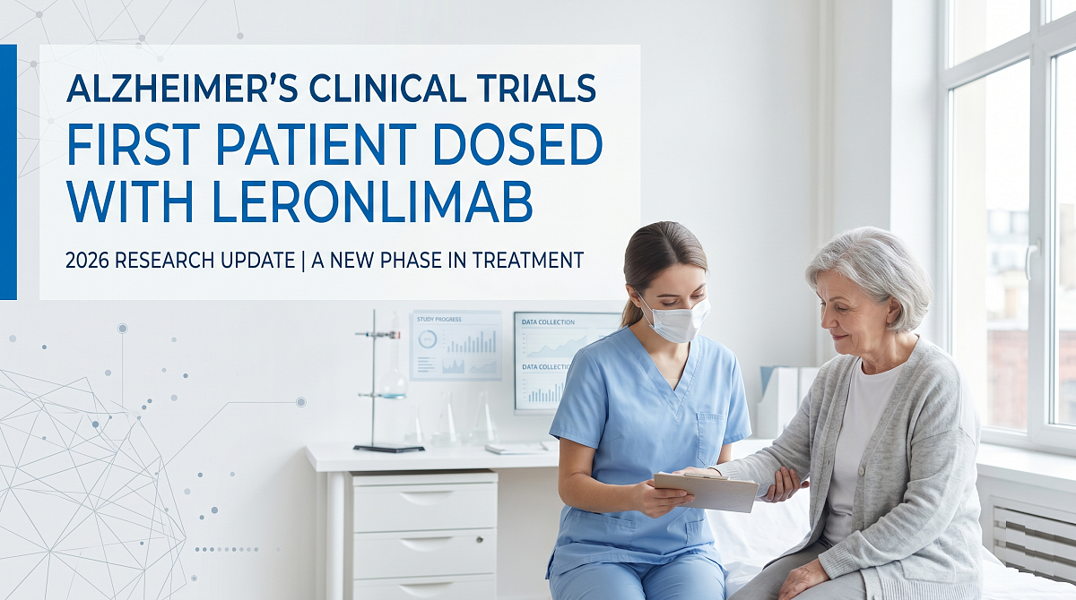 Alzheimer's Clinical Trials: First Patient Dosed with Leronlimab