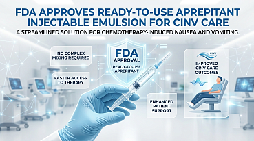 FDA Approves Ready-to-Use Aprepitant Injectable Emulsion for CINV Care