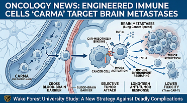 Engineered Immune Cells (CARMA) Show Promise Against Brain Metastases