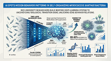AI Spots Hidden Behavior Patterns in Self-Organizing Myxococcus xanthus