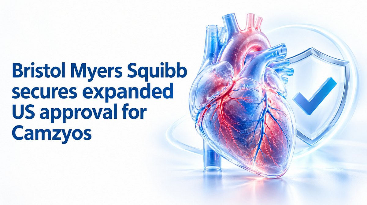 Bristol Myers Squibb secures expanded US approval for Camzyos