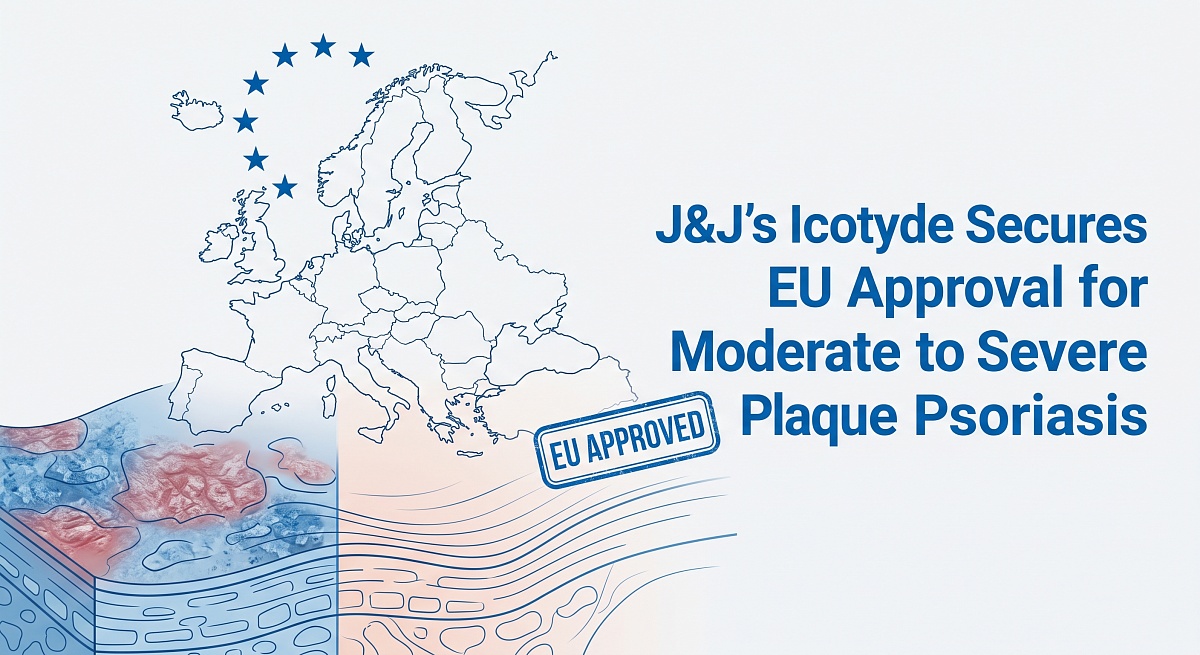 J&J's Icotyde Secures EU Approval for Moderate-to-Severe Plaque Psoriasis