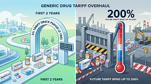 Generic Drug Tariffs: Trump Announces 0% Rate for 2 Years, Then Up to 200%