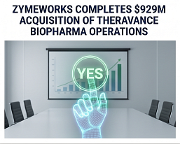 Zymeworks Completes $929M Acquisition of Theravance Biopharma Operations