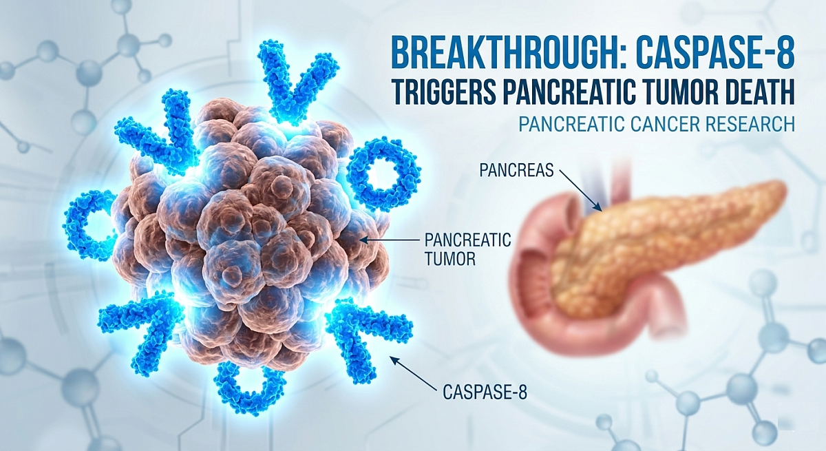 Pancreatic Cancer Research Breakthrough: Caspase-8 Triggers Tumor Death