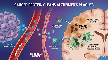 Cancer Tumors May Protect Against Alzheimer's by Cleaning Protein Clumps