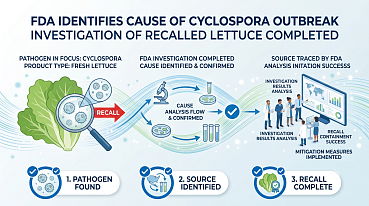 Taylor Farms Lettuce Recall: FDA Identifies Cause of Cyclospora Outbreak