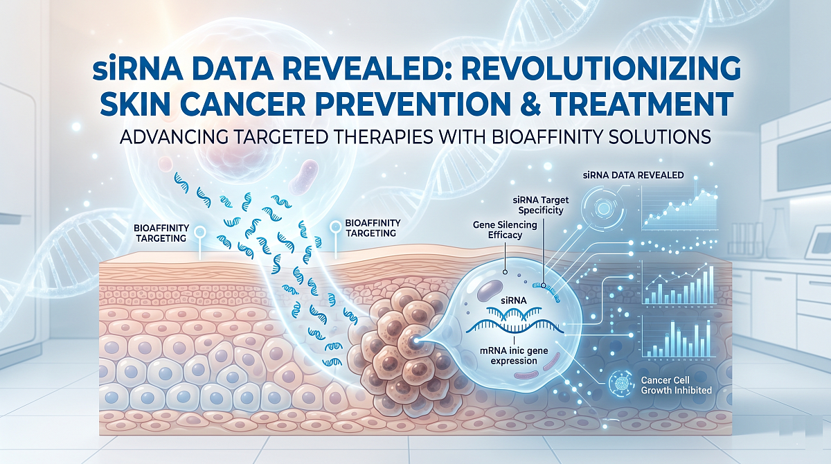 Skin Cancer Prevention and Treatment: bioAffinity Reveals siRNA Data