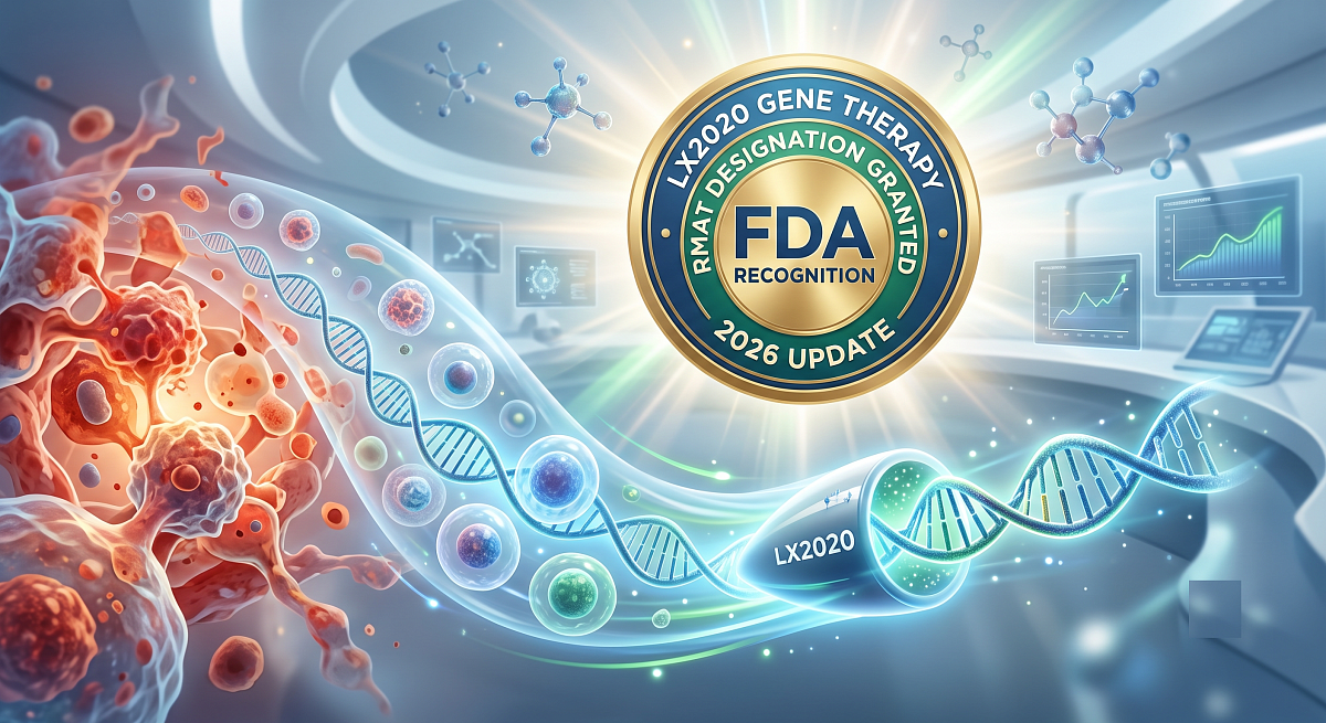 FDA Grants RMAT Designation to Lexeo Therapeutics for LX2020 Gene Therapy