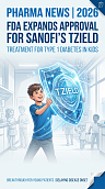 FDA Expands Approval of Sanofi's Tzield for Type 1 Diabetes in Kids