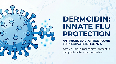 Natural Molecule Dermcidin Protects Against Flu Virus, New Study Shows
