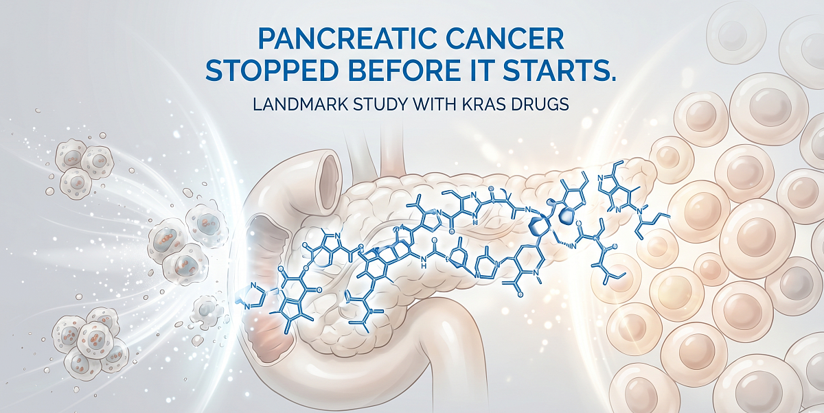 Landmark Study Stops Pancreatic Cancer Before It Starts With KRAS Drugs