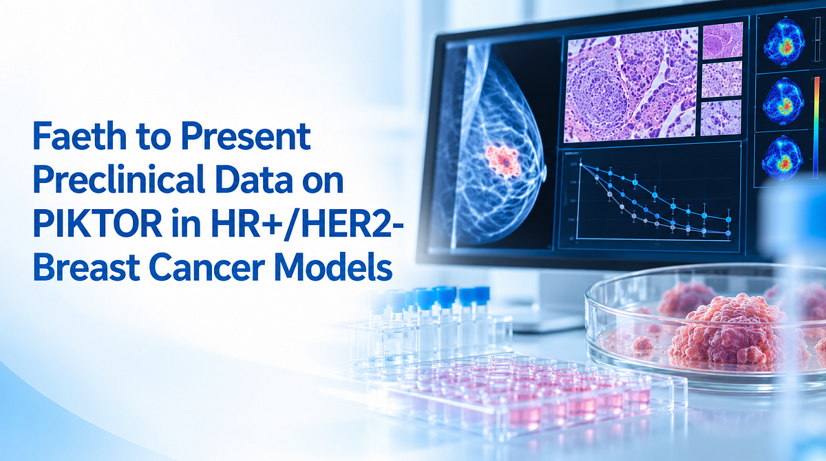 Faeth to Present Preclinical Data on PIKTOR in HR+/HER2- Breast Cancer Models