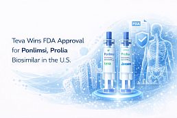 Teva wins FDA approval for Ponlimsi Prolia biosimilar in the U.S.
