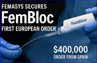Femasys gets FDA OK for final FemBloc trial, secures $12M financing, stock surges