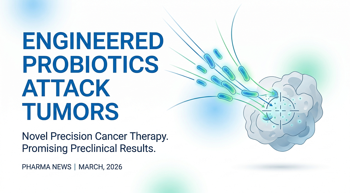 Engineered Probiotic Bacteria Successfully Attack Tumors in Mouse Models