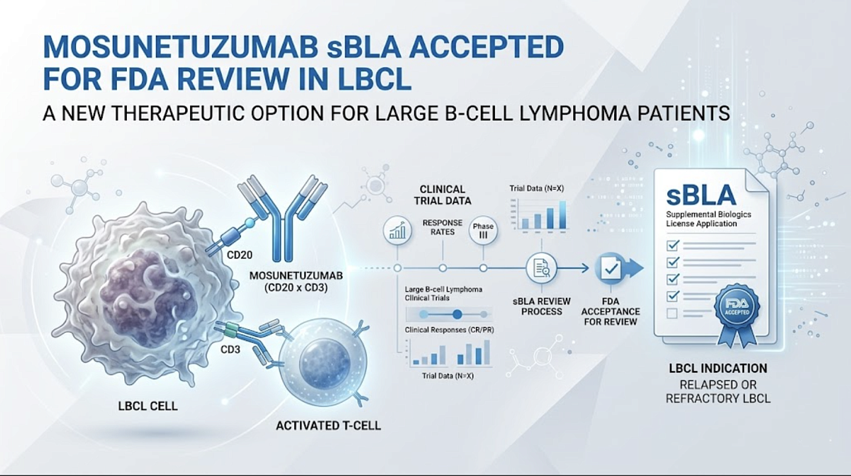 Large B-Cell Lymphoma Clinical Trials: FDA Reviews Mosunetuzumab sBLA