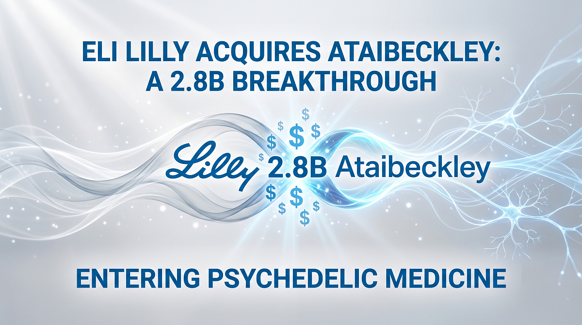 Eli Lilly Acquires AtaiBeckley for $2.8B to Enter Psychedelic Medicine