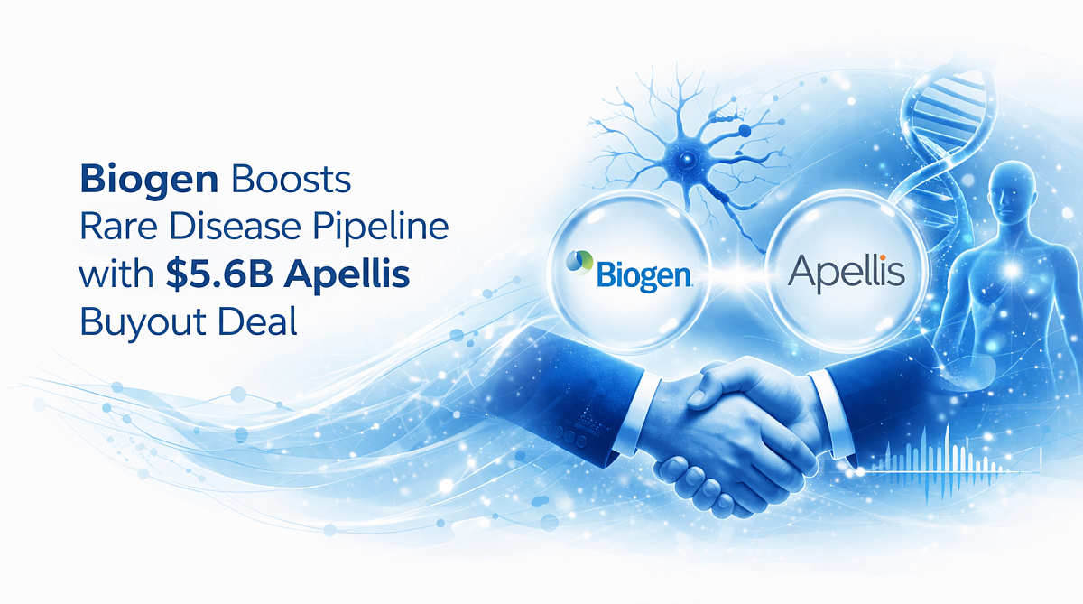Biogen boosts rare disease pipeline with $5.6bn Apellis buyout deal