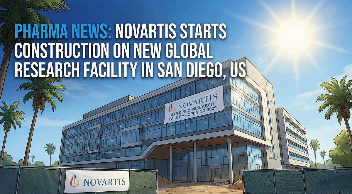 Novartis Begins Construction on New Global Research Facility in San Diego
