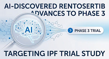 Insilico's AI-Discovered Drug Rentosertib Enters Phase 3 IPF Trial Study