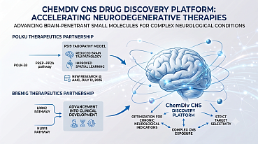 ChemDiv Highlights Successful Deployment of Proprietary CNS Drug Discovery Platform