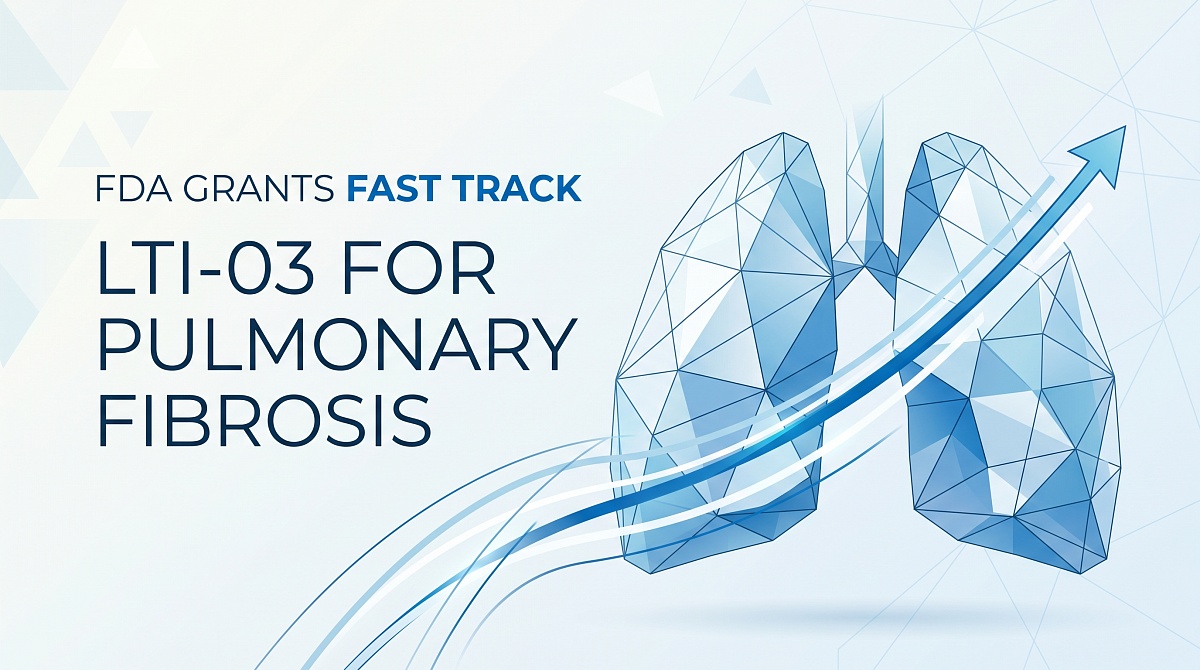 FDA Grants Fast Track to Rein Therapeutics' LTI-03 for Pulmonary Fibrosis