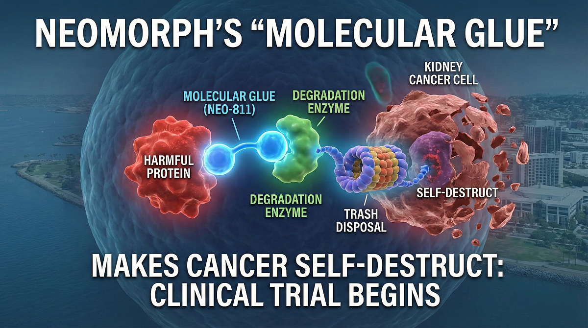 Neomorph's Molecular Glue NEO-811 Begins Kidney Cancer Clinical Trial