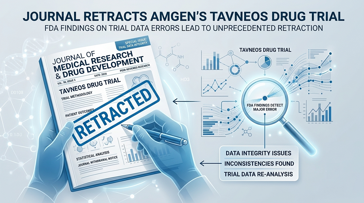 Medical Journal Retracts Amgen's Tavneos Drug Trial After FDA Findings