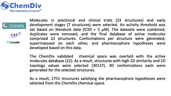Chemdiv USP21 target library