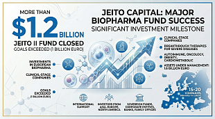Jeito Capital Secures Over $1.2B for New European Biopharma Investments